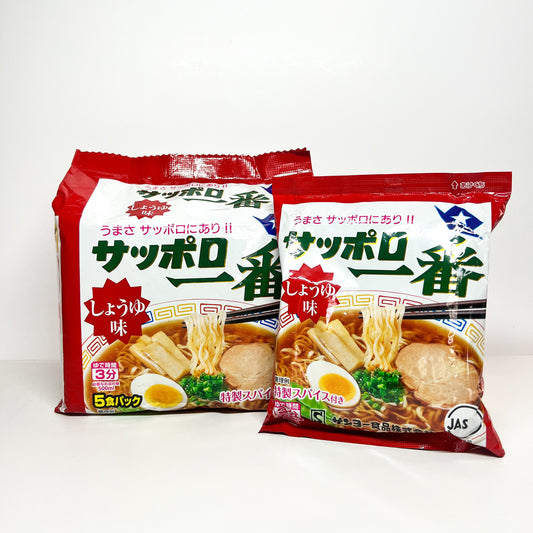 Sapporo Ichiban Shoyu Instant Ramen Noodles