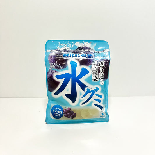 UHA Water Drop Transparent Gummy Kyoho Grape Flavor