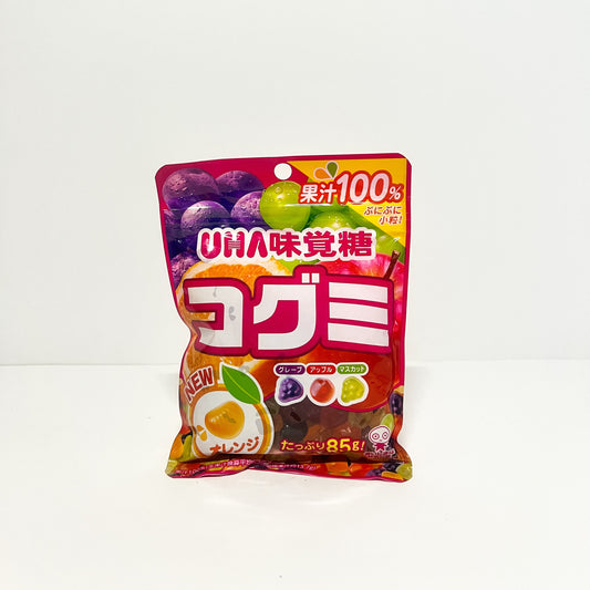 UHA Kogumi Fruit Juice Gummy  Assorted Fruits