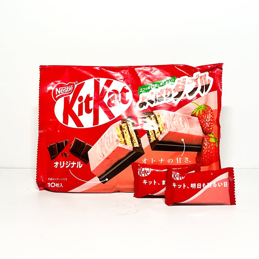 Kit Kat Strawberry & Milk Chocolate Combo